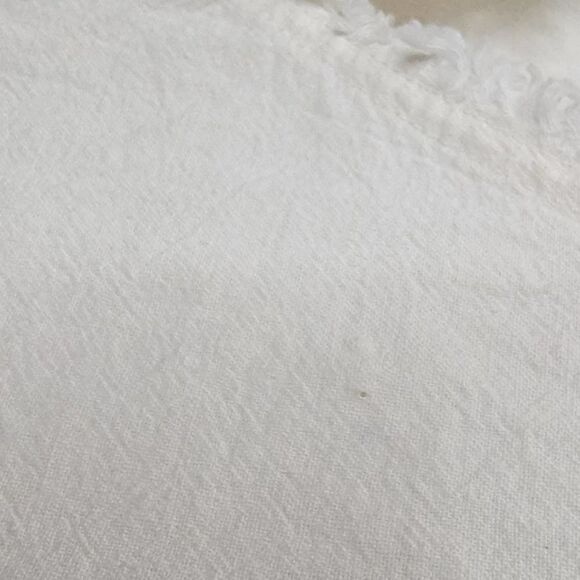 Silence + Noise Off White Linen Blend Tank Top - Picture 6 of 16